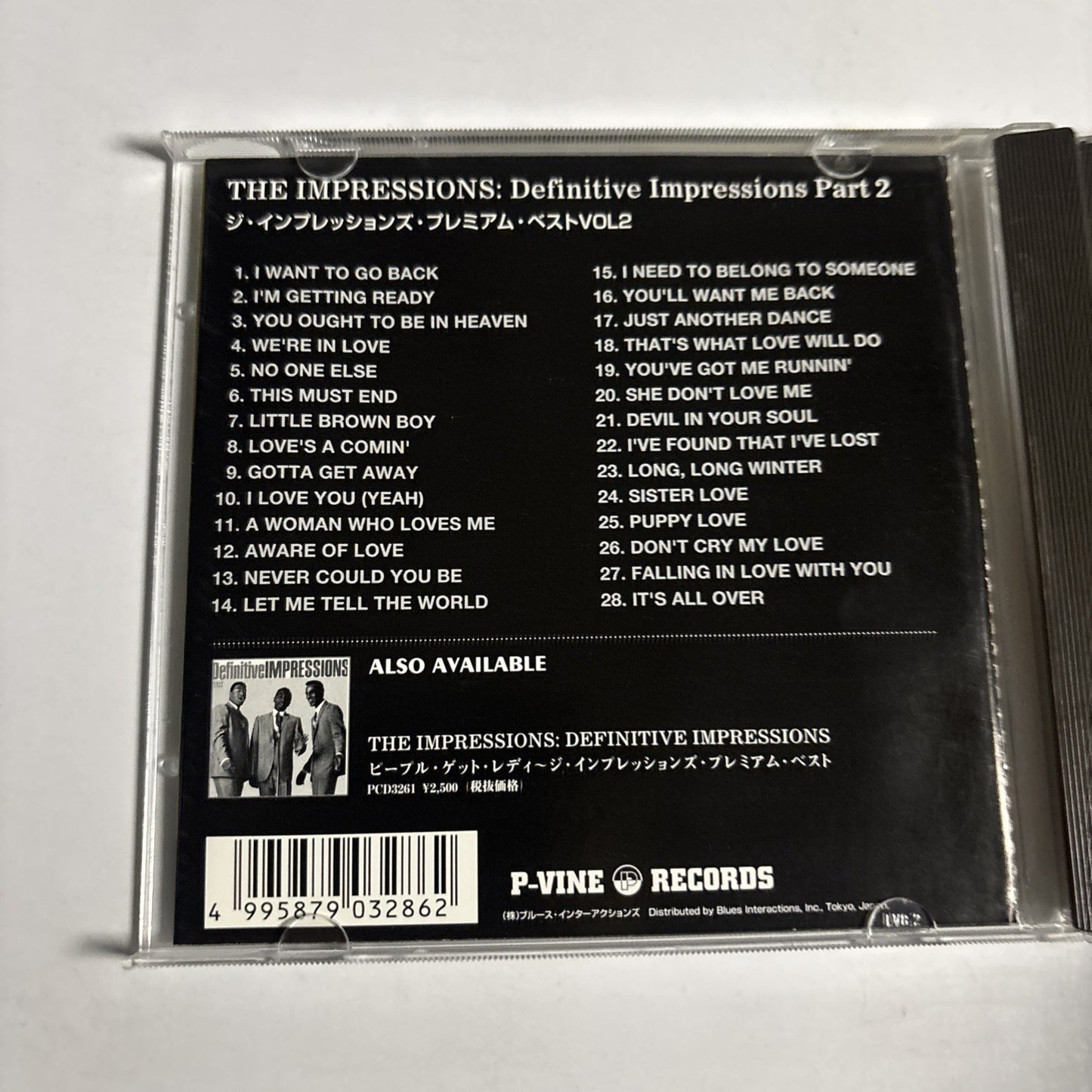 The Impressions – Definitive Impressions Part 2 (CD, 2003) UK CDKEND 213