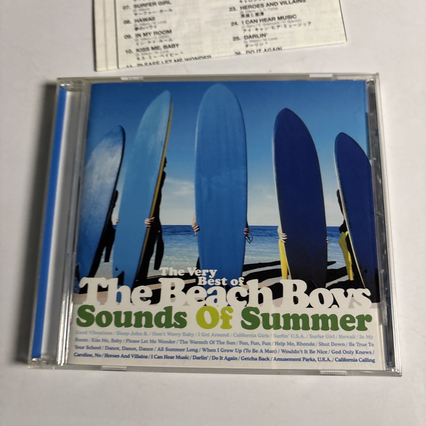 The Beach Boys – Sounds Of Summer - The Very Best Of (CD, 2004) Japan TOCP-67424