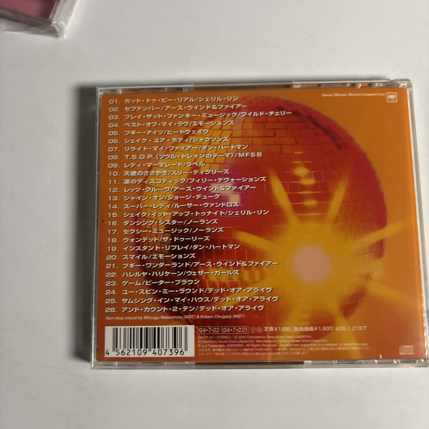 Various – Non-Stop Disco Nights  (CD, 2004) Japan MHCP-341