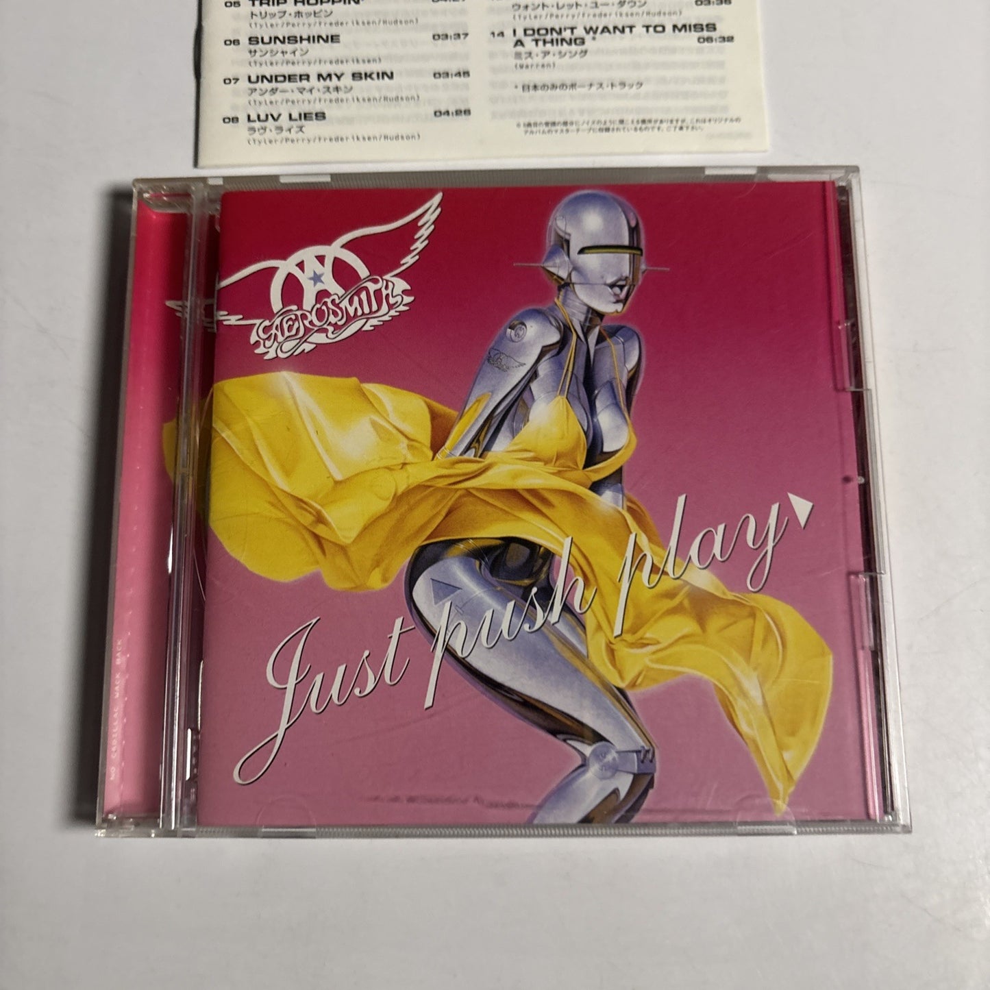 Aerosmith – Just Push Play (CD 2001) Japan SRCS 2440
