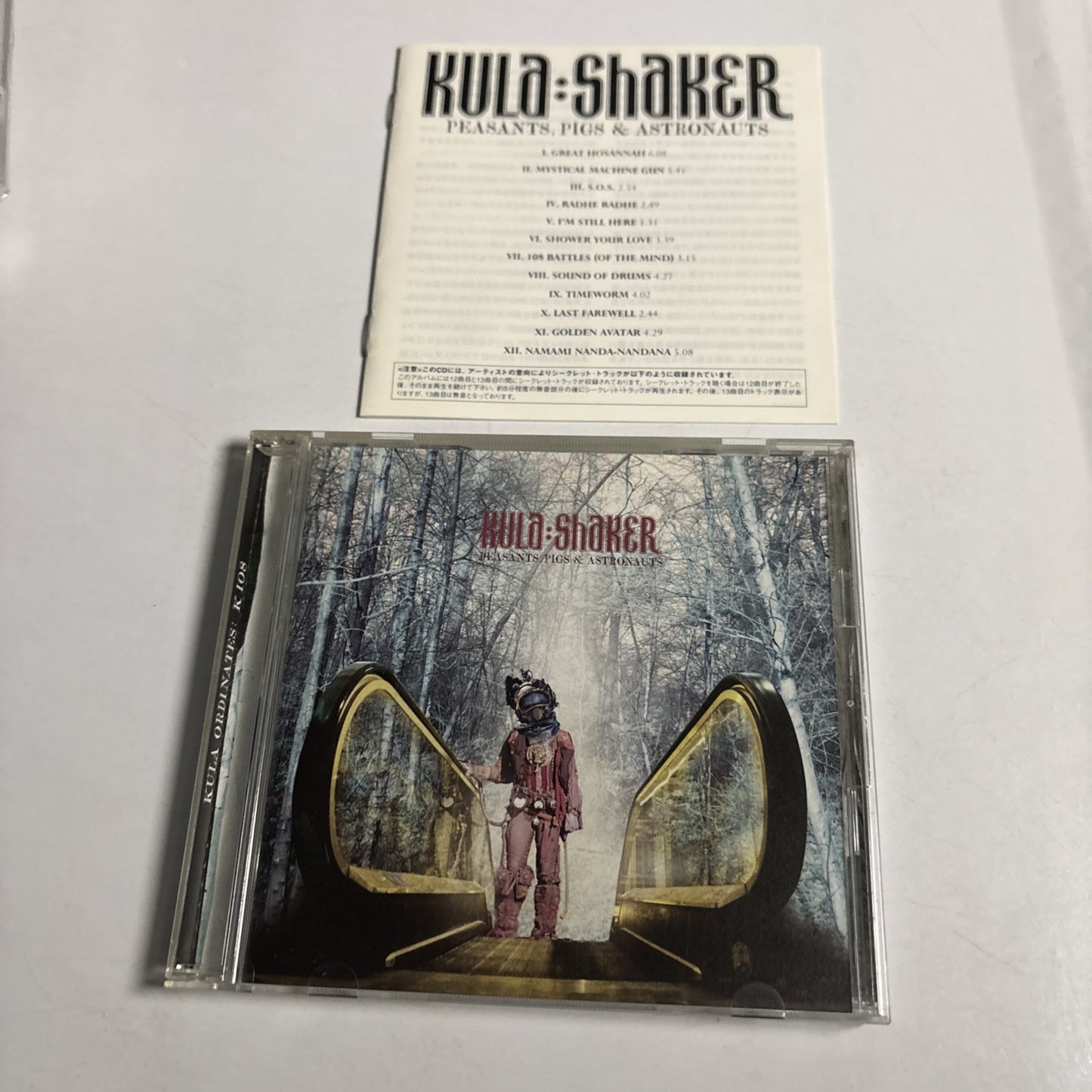 Kula Shaker – Peasants, Pigs & Astronauts (CD, 1999) Japan ESCA 7430