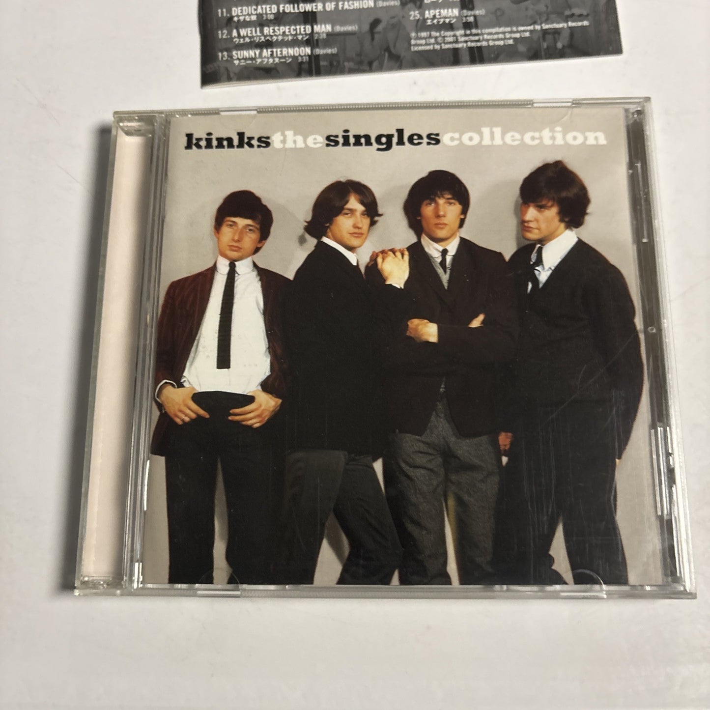 The Kinks – The Singles Collection (CD, 2001) Japan VICP-61375
