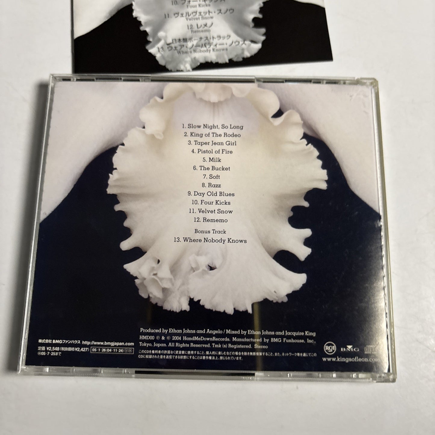 Kings Of Leon – Aha Shake Heartbreak (CD, 2005) Japan BVCP-21417