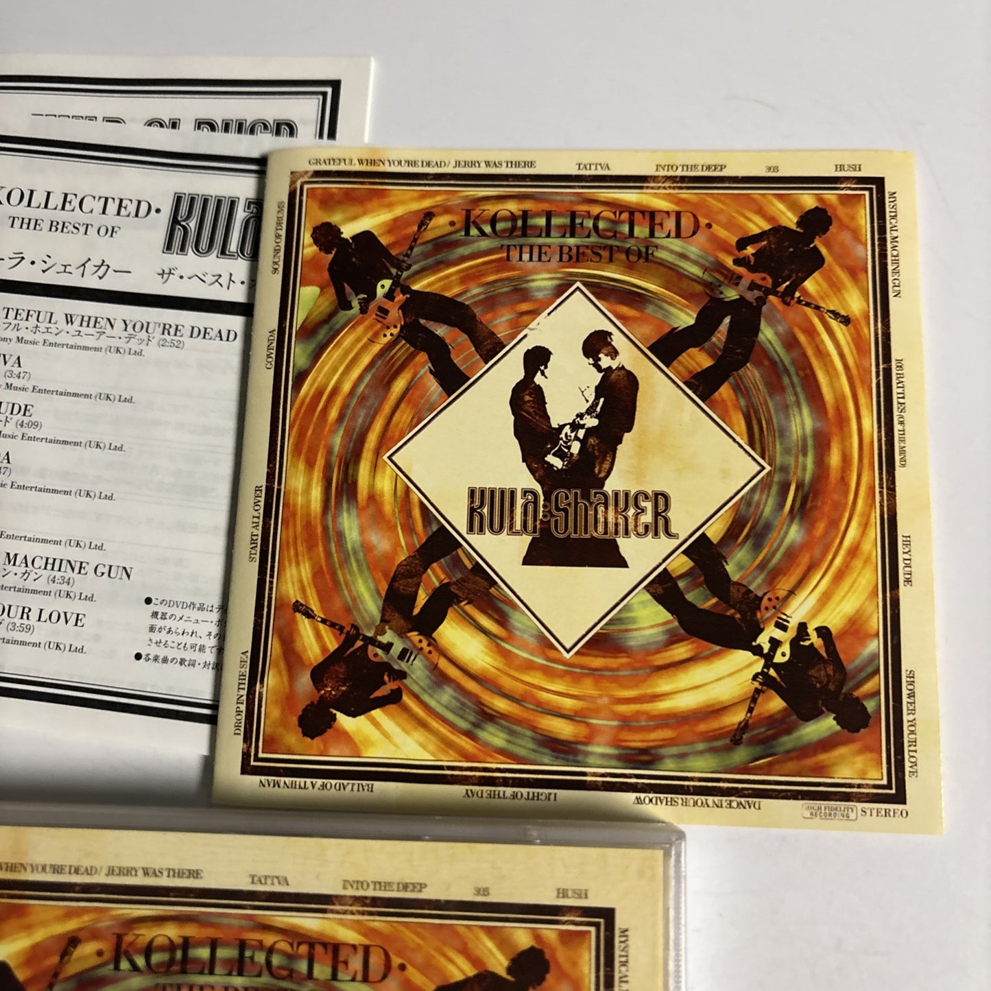 Kula Shaker – Kollected (The Best Of) (CD + DVD, 2003) Japan EICP 191-2