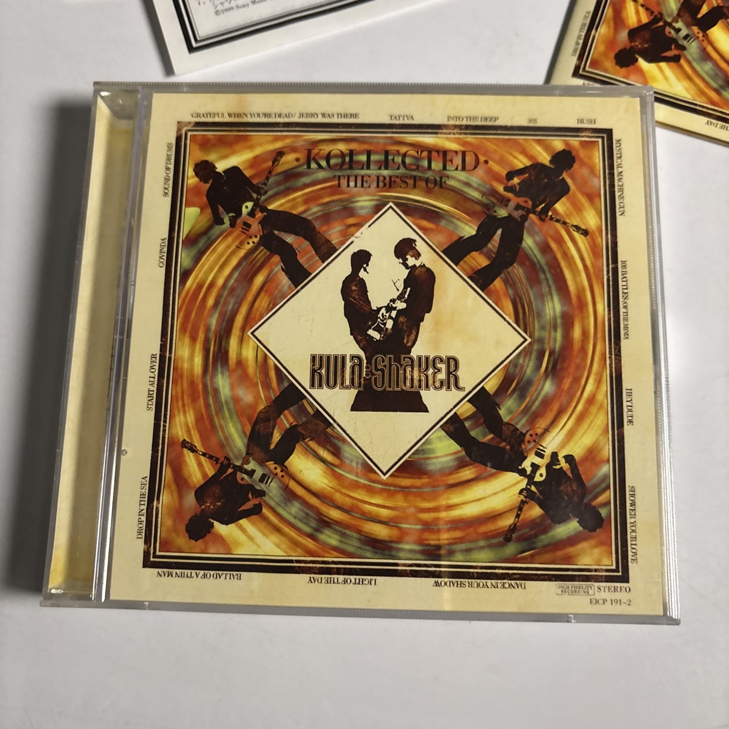 Kula Shaker – Kollected (The Best Of) (CD + DVD, 2003) Japan EICP 191-2
