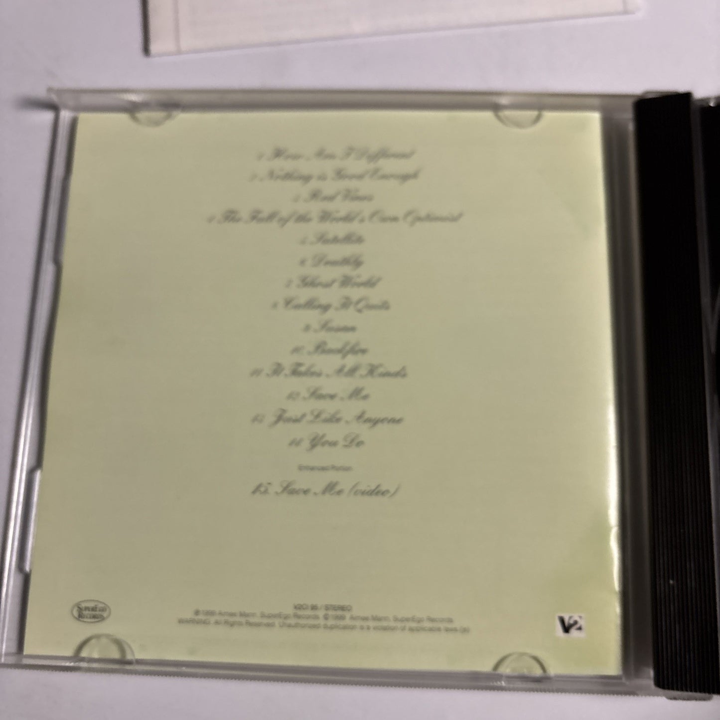 Aimee Mann – Bachelor No 2 - Or, The Last Remains Of The Dodo (CD, 2001) Japan