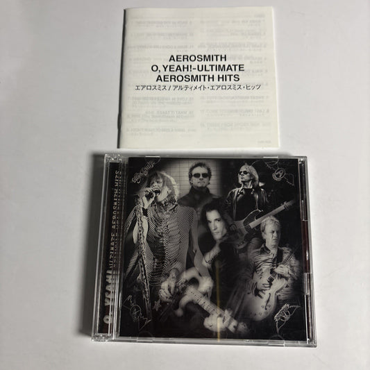 Aerosmith – O, Yeah! Ultimate Aerosmith Hits (CD, 2002) Japan 2-Disc SICP 170~1