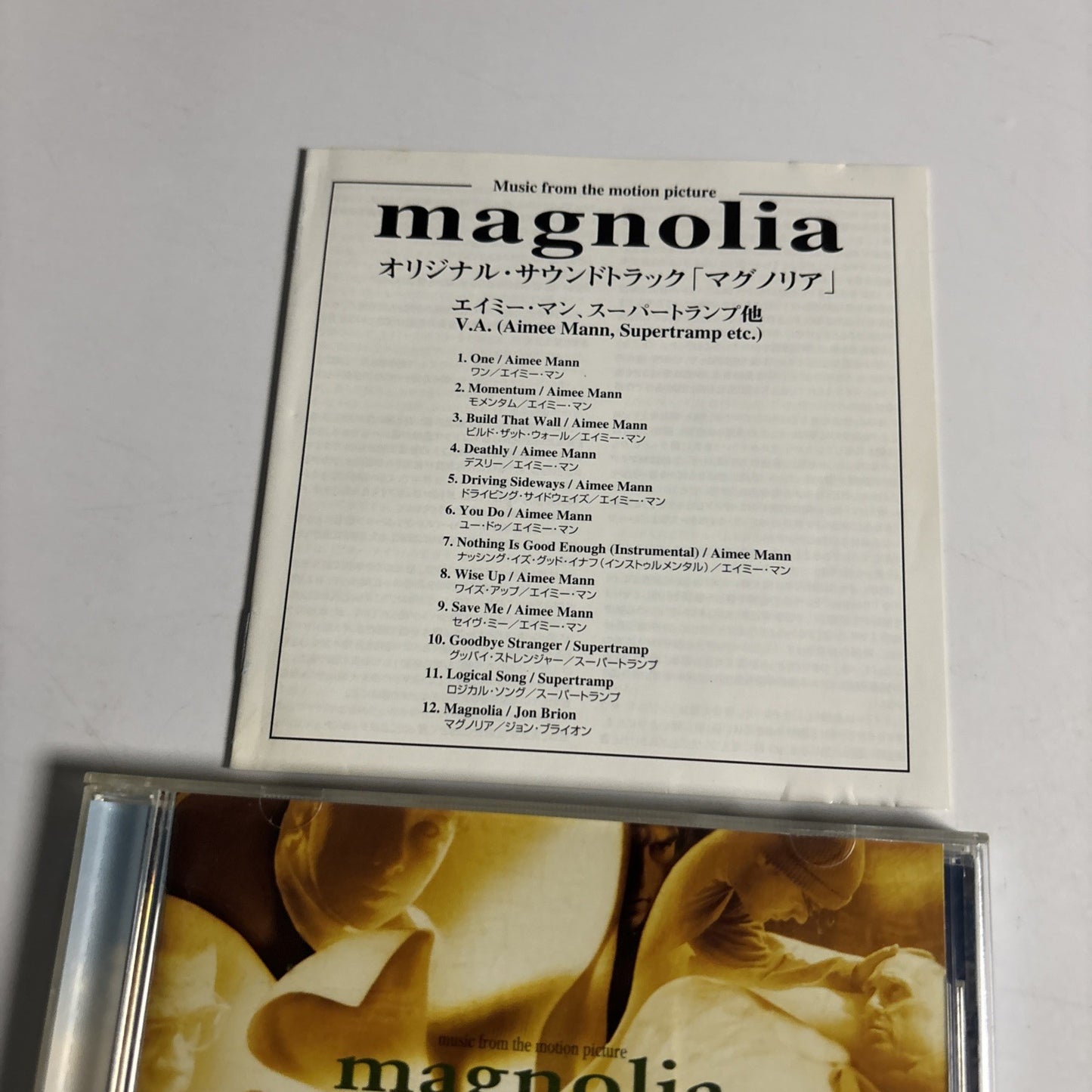 Aimee Mann – Magnolia (Music From The Motion Picture) (CD 2000) Japan WPCR-10641