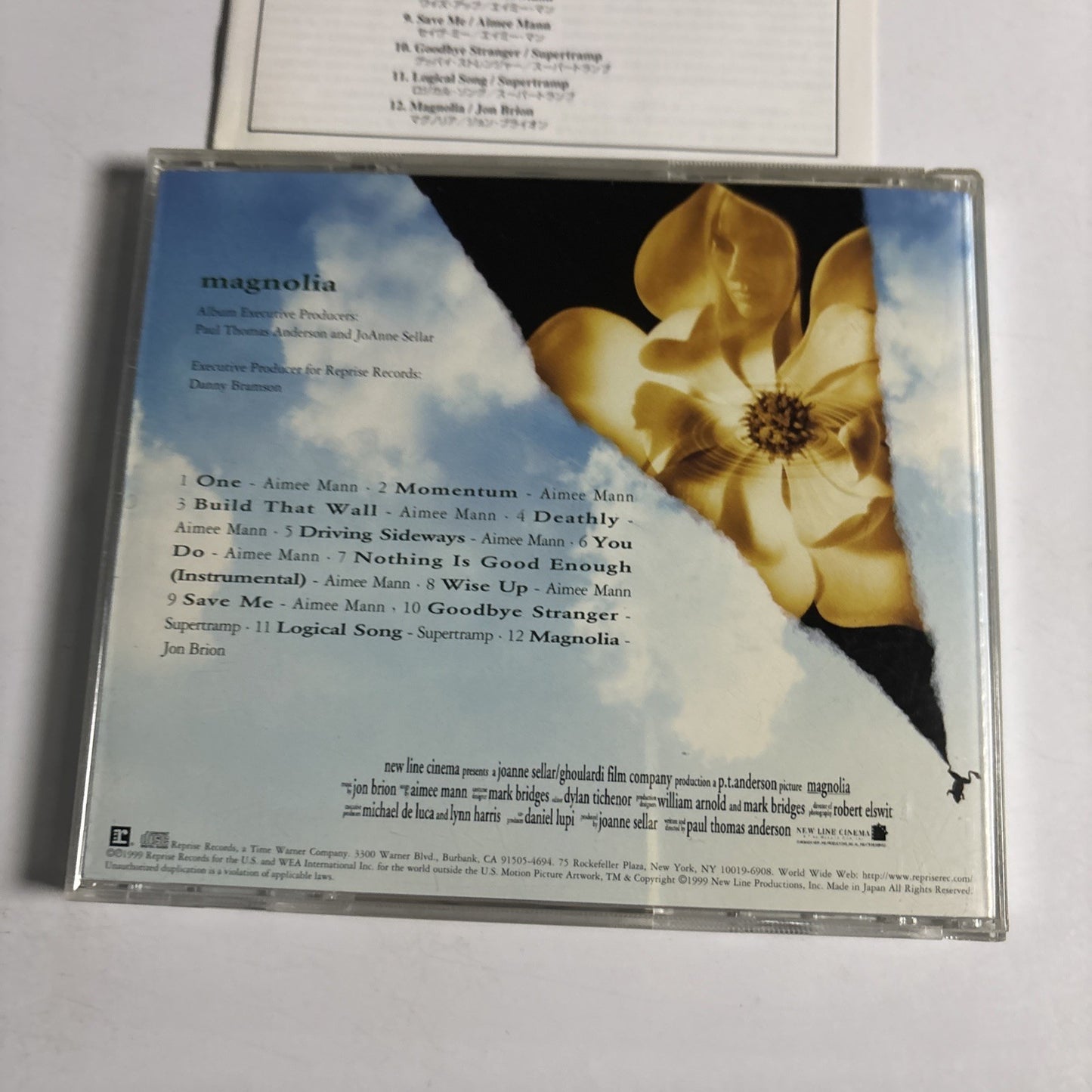 Aimee Mann – Magnolia (Music From The Motion Picture) (CD 2000) Japan WPCR-10641