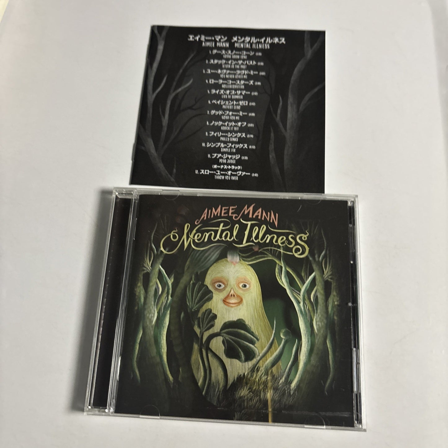 Aimee Mann – Mental Illness (CD, 2017) Japan Bonus Track SICX-77