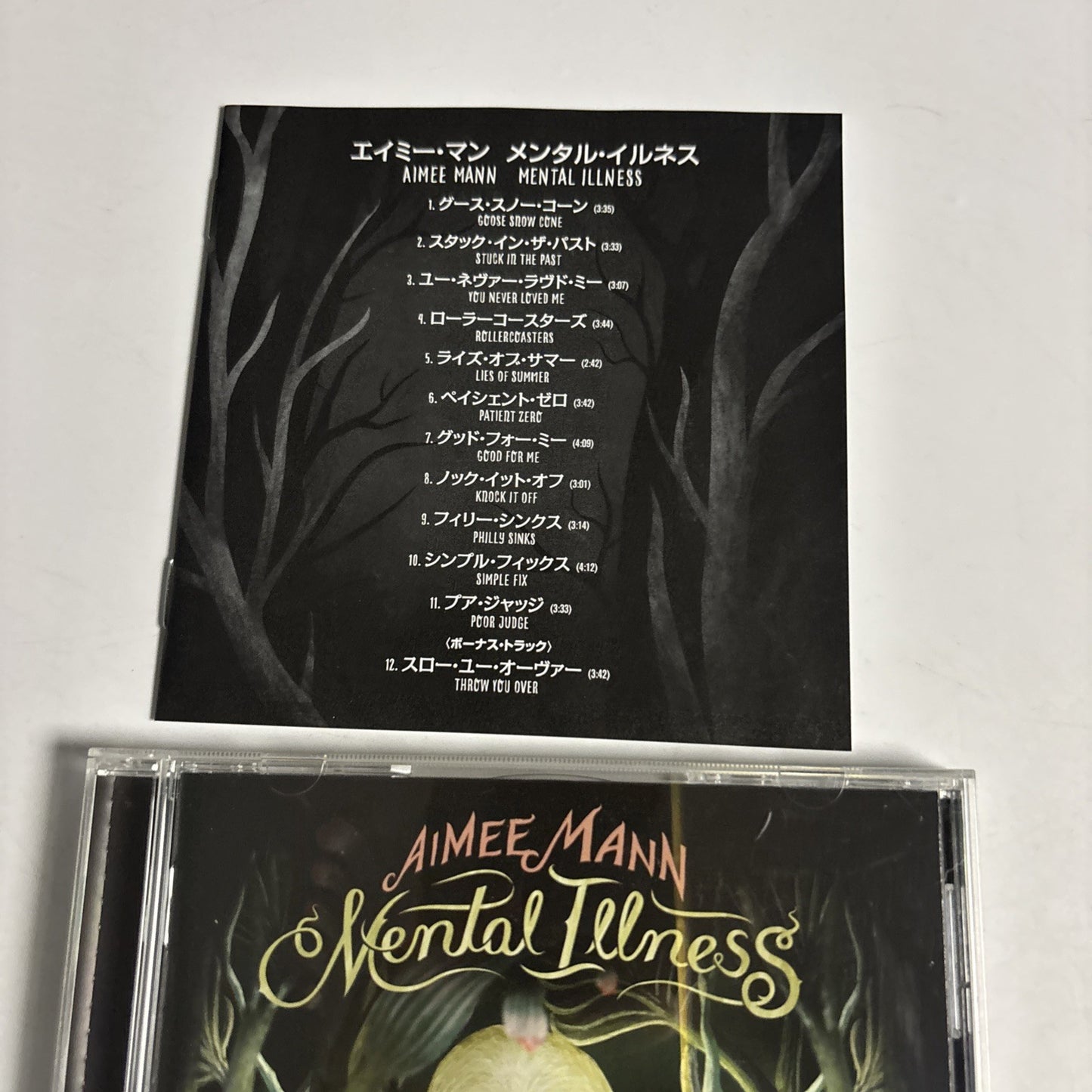 Aimee Mann – Mental Illness (CD, 2017) Japan Bonus Track SICX-77