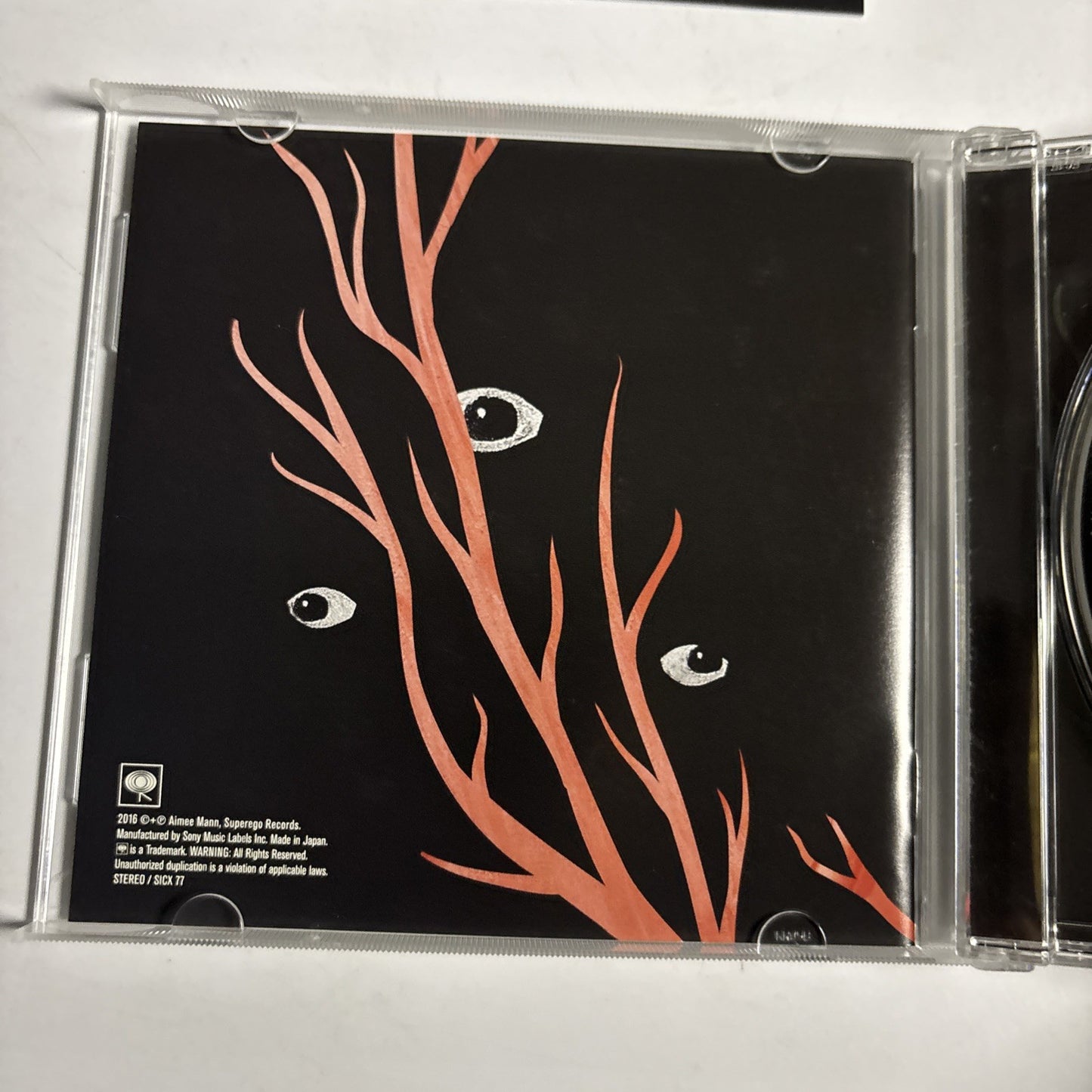 Aimee Mann – Mental Illness (CD, 2017) Japan Bonus Track SICX-77