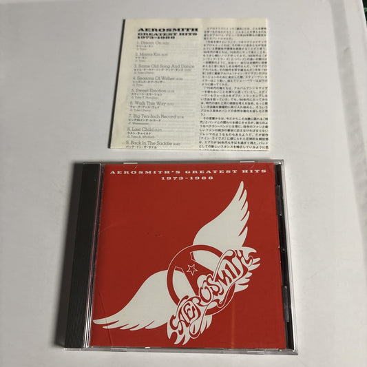 Aerosmith – Aerosmith's Greatest Hits 1973-1988 (CD, 1997) Japan Bonus Track