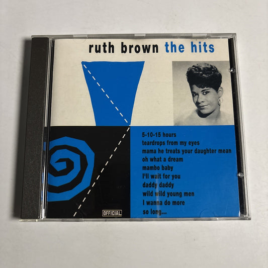 Ruth Brown – The Hits (CD, 1989) Denmark 6053