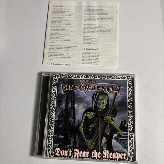 Blue Öyster Cult – Don't Fear The Reaper: The Best Of Blue Öyster Cult CD Japan
