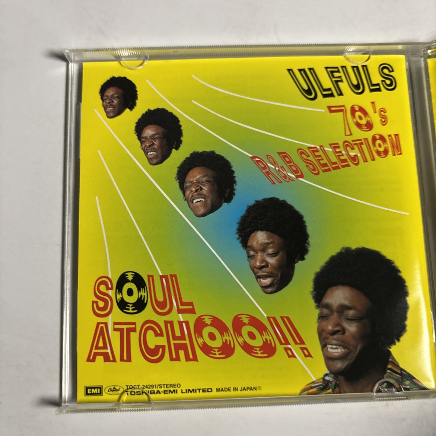 Various – Soul Atchoo!! (Ulfuls 70s R&B Selection) (CD, 1999) Japan TOCT-24291