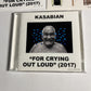Kasabian – For Crying Out Loud (2017) (CD, 2017) Japan Bonus Track, Sticker
