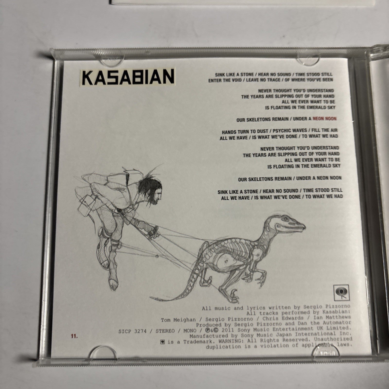 Kasabian – Velociraptor! (CD, 2011) Japan SICP 3274 – Retro Unit