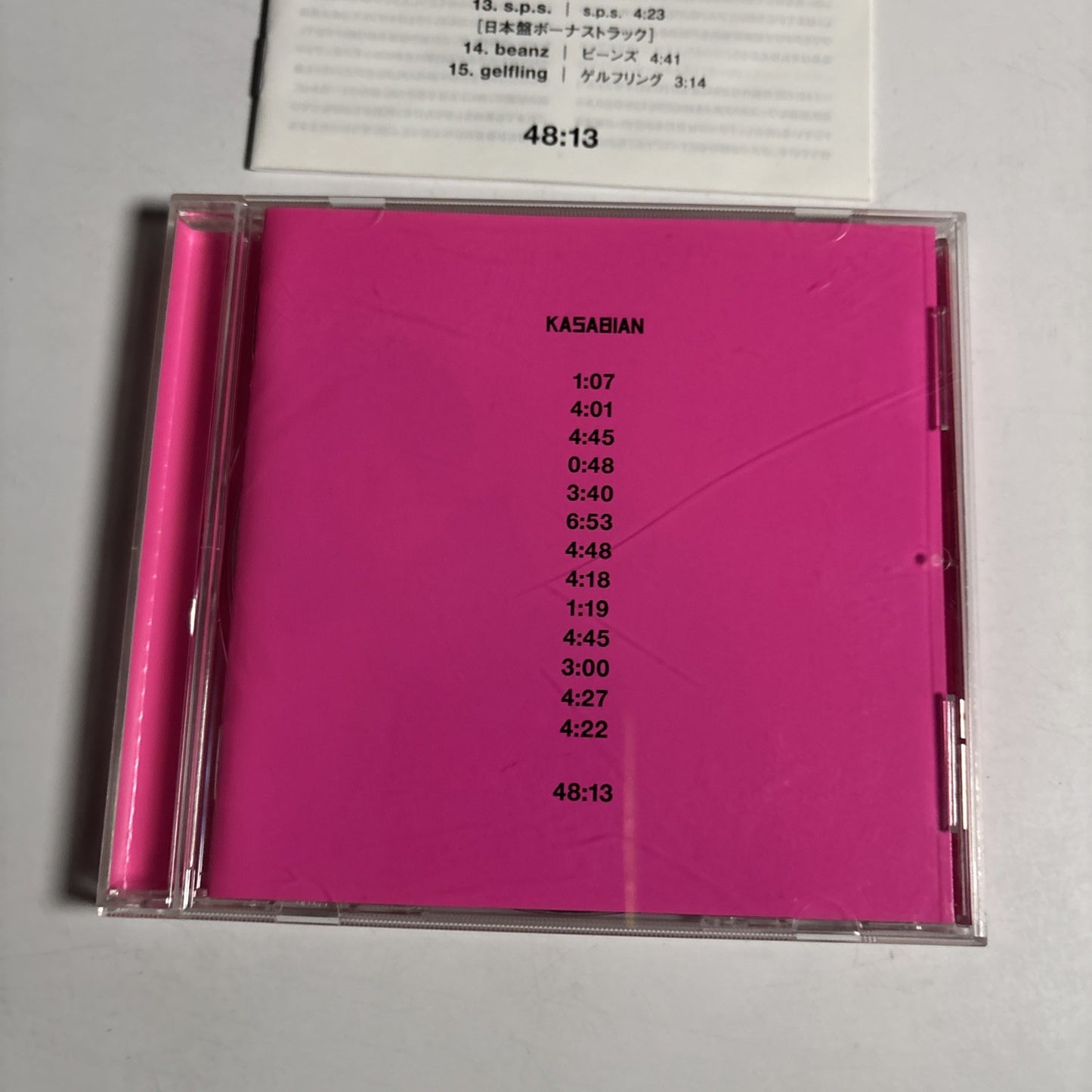 Kasabian – 48:13 (CD, 2014) Japan SICP 4130