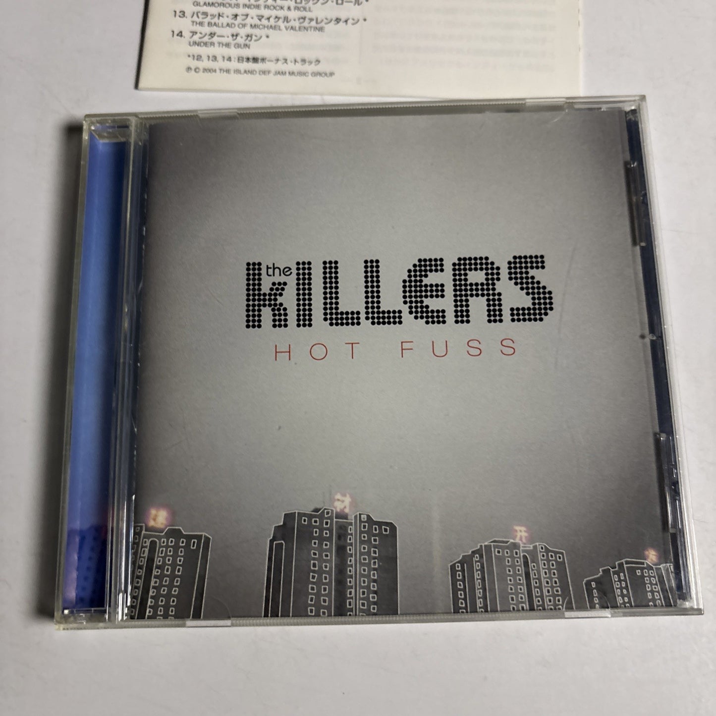 The Killers – Hot Fuss (CD, 2004) Japan Bonus Track UICL-1045