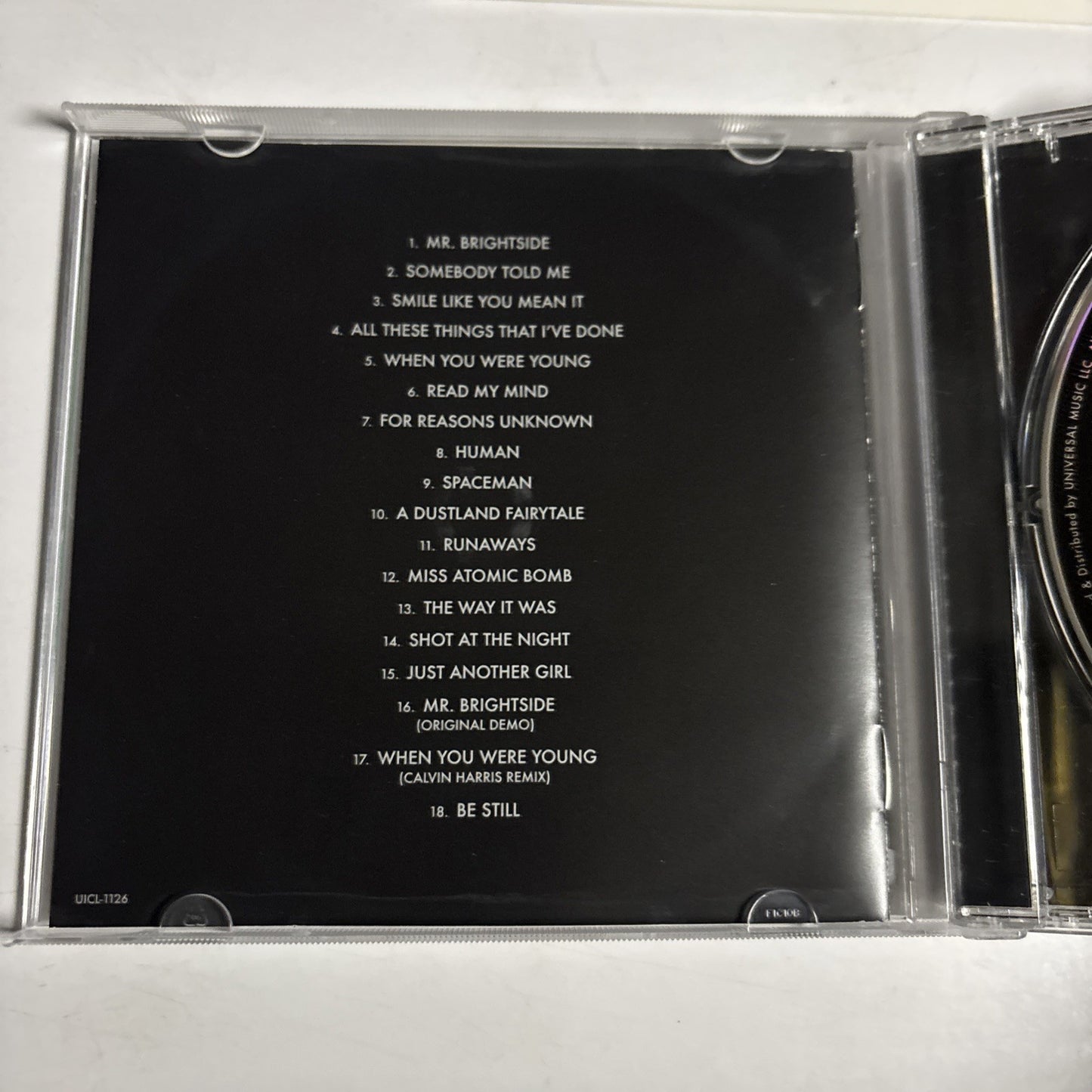 The Killers – Direct Hits (CD, 2013) Japan UICL-1126