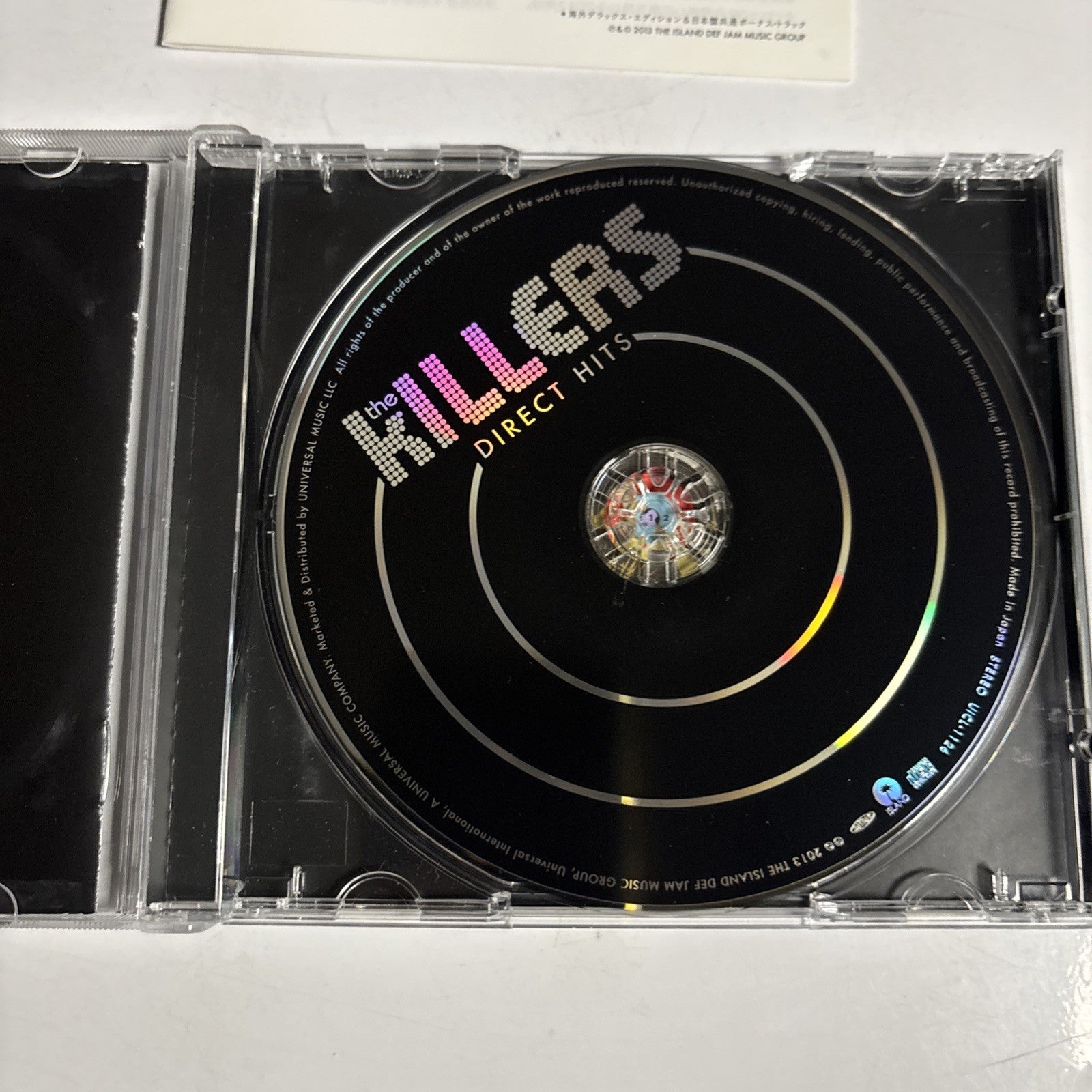The Killers – Direct Hits (CD, 2013) Japan UICL-1126 – Retro Unit