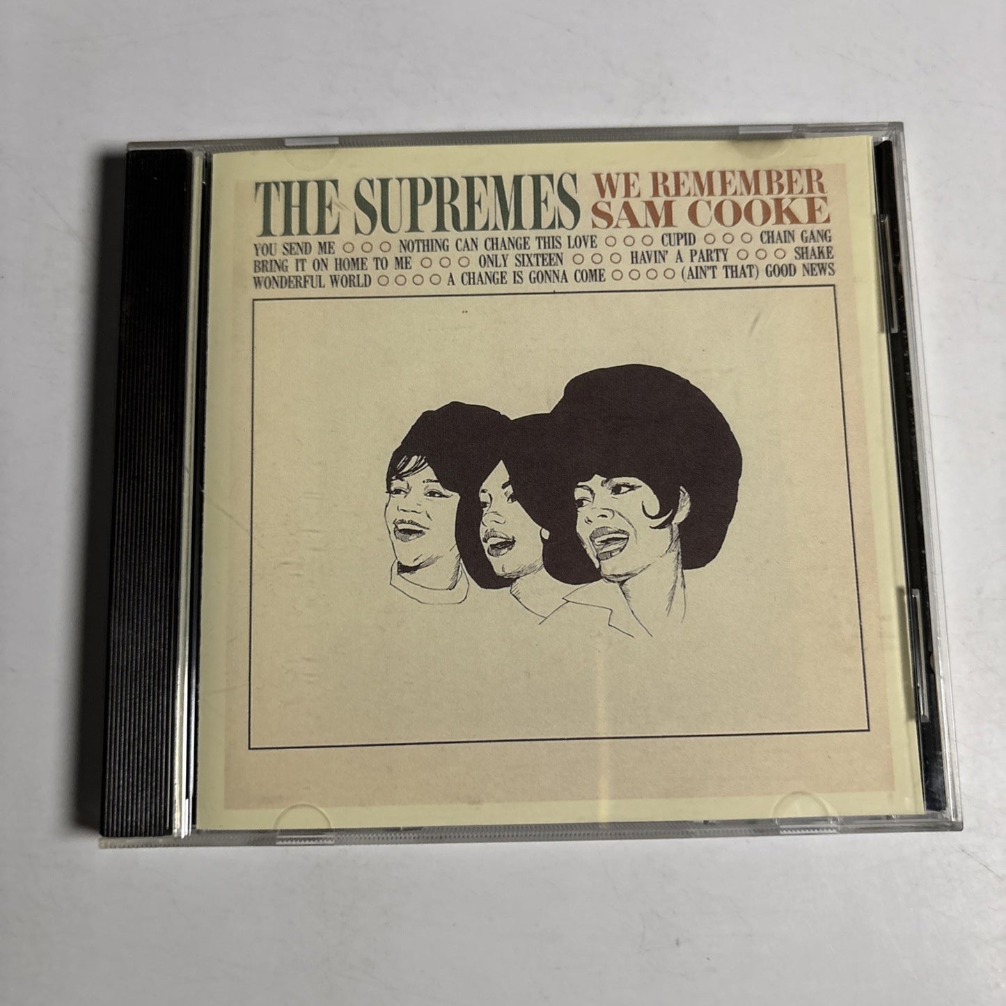 The Supremes – We Remember Sam Cooke (CD, 1991) US MOTD-5495