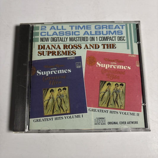 The Supremes – Greatest Hits Volume I / Greatest Hits Volume II (CD, 1986)