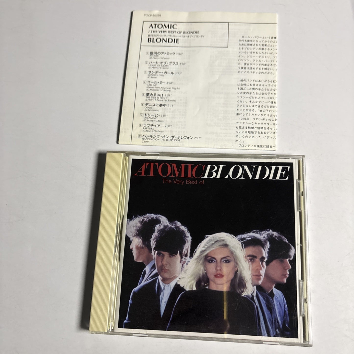 Blondie – Atomic: The Very Best Of Blondie  (CD, 2002) Japan TOCP 50598