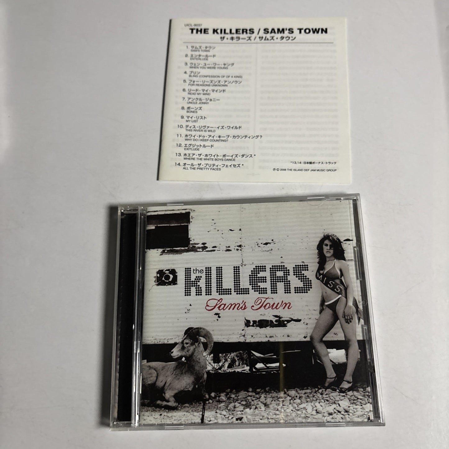 The Killers – Sam's Town (CD, 2006) Japan UICL-9037
