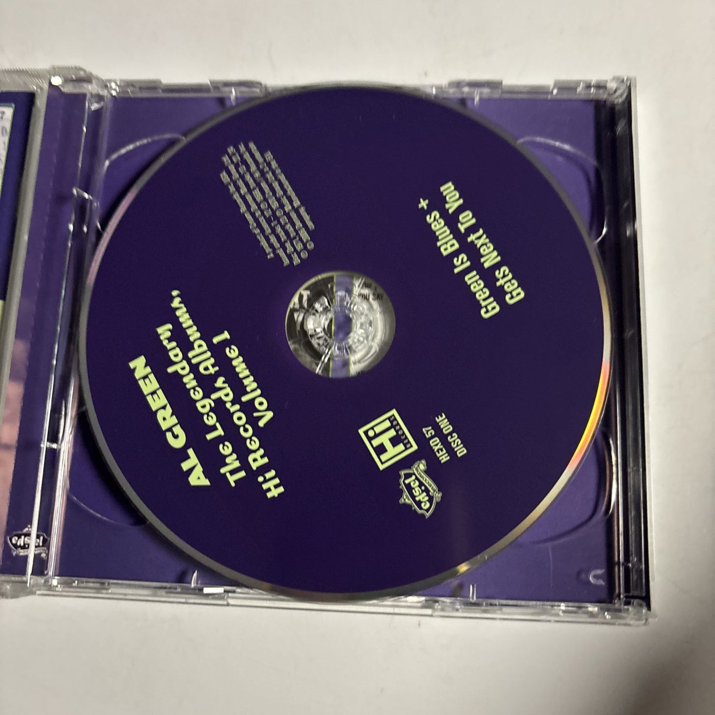 Al Green – The Legendary Hi Records Albums Volume 1 (CD, 2006) UK 2-Disc HEXD 57