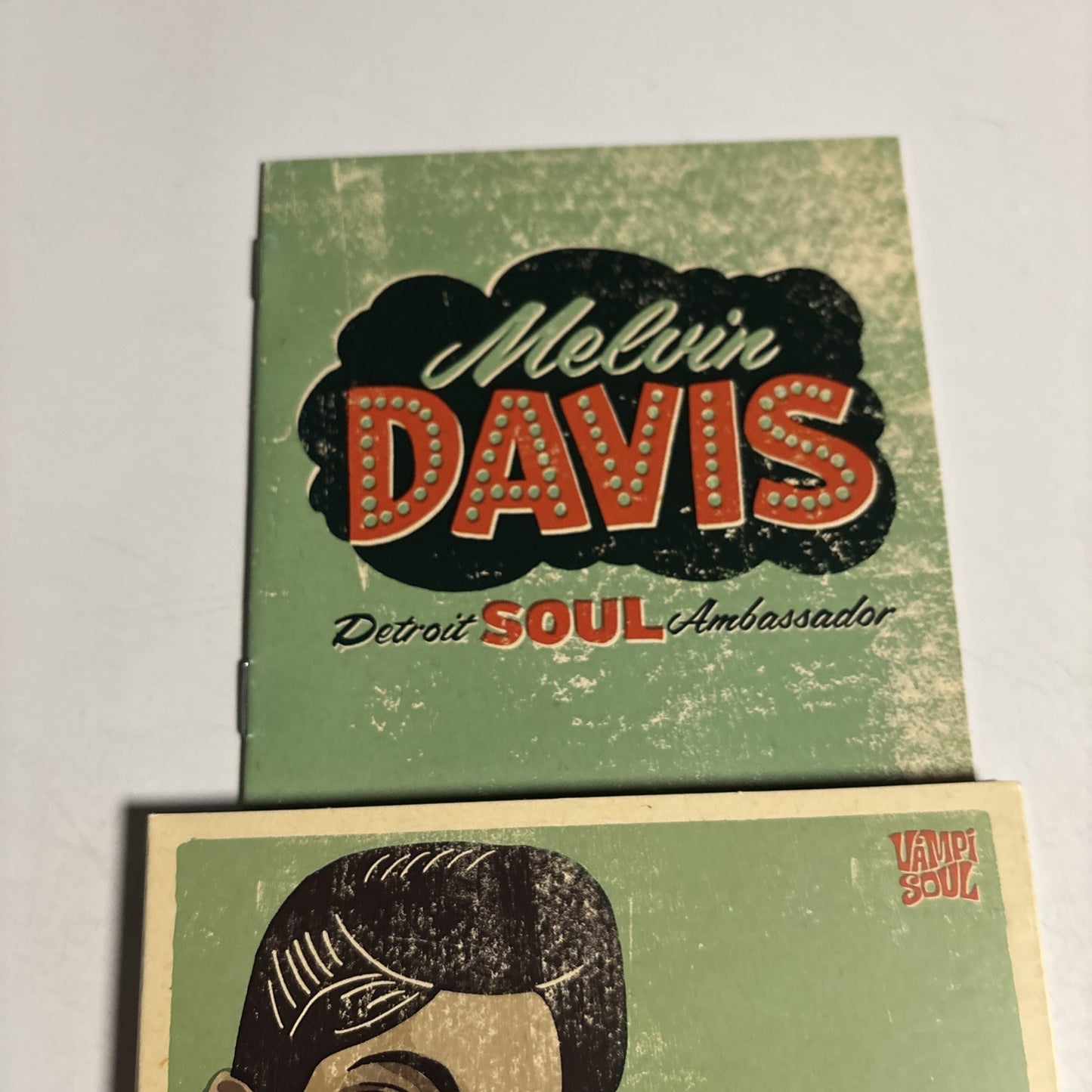 Melvin Davis – Detroit Soul Ambassador (CD, 2010) Spain VAMPI CD 118