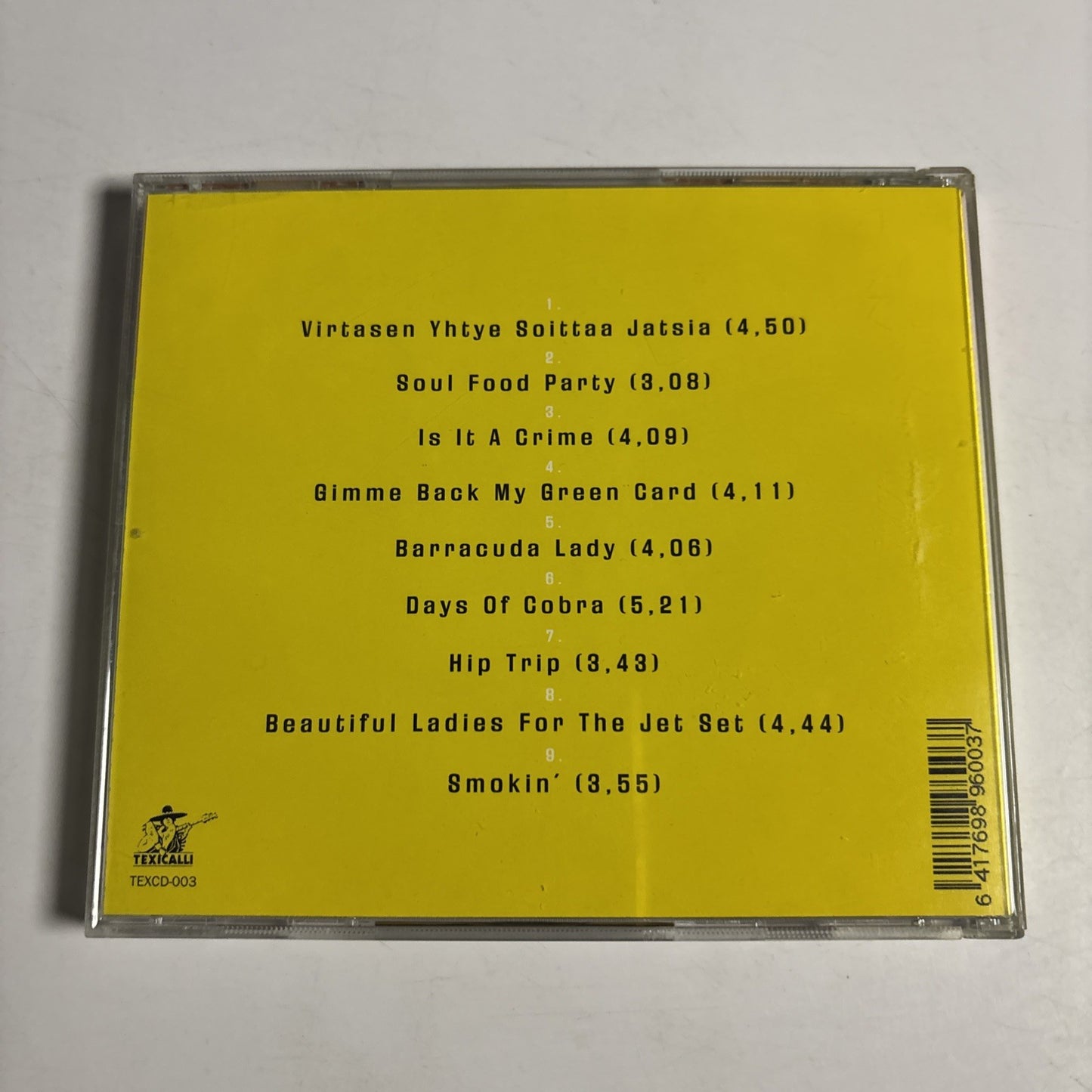 The JP's – Soul Food Party (CD, 1996) Finland TEXCD 003