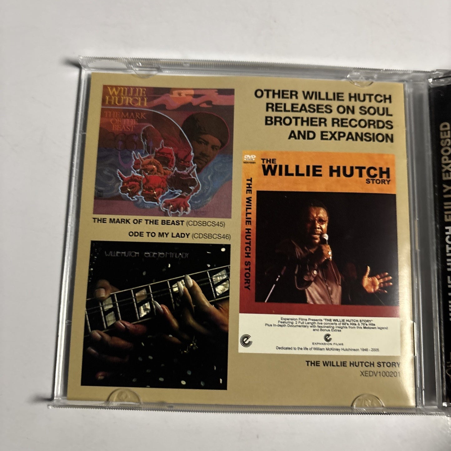 Willie Hutch – Fully Exposed (CD, 2011) UK CD SBCS 44