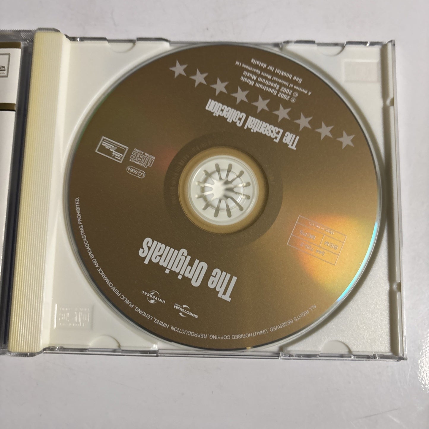 The Originals – The Essential Collection (CD, 2002) UK & Europe 544 705-2