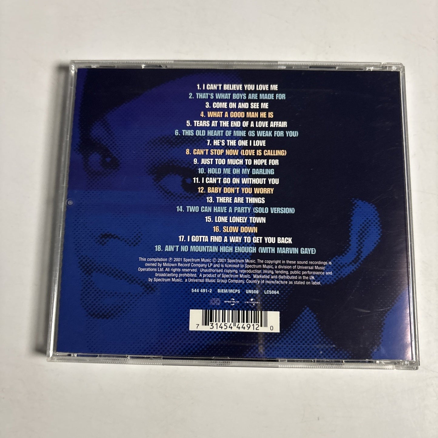 Tammi Terrell – The Essential Collection (CD, 2001) UK 544 491-2