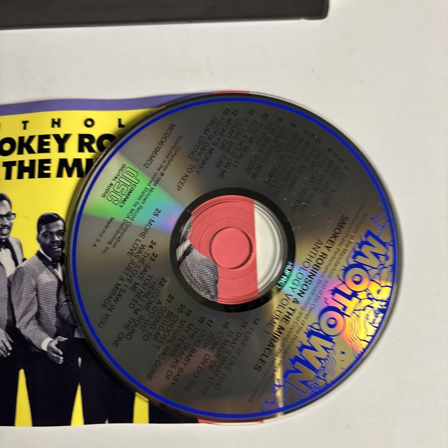 The Miracles – Anthology (CD, 1986, 2-Disc) US MCD06196MD2