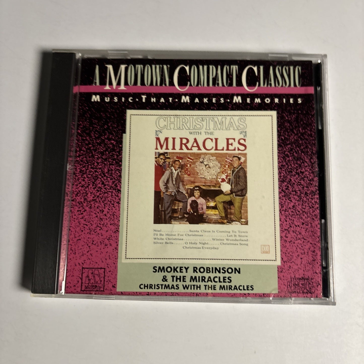 The Miracles – Christmas With The Miracles (CD, 1987) US MCD09091MD