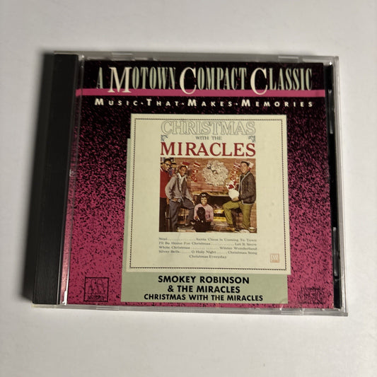 The Miracles – Christmas With The Miracles (CD, 1987) US MCD09091MD