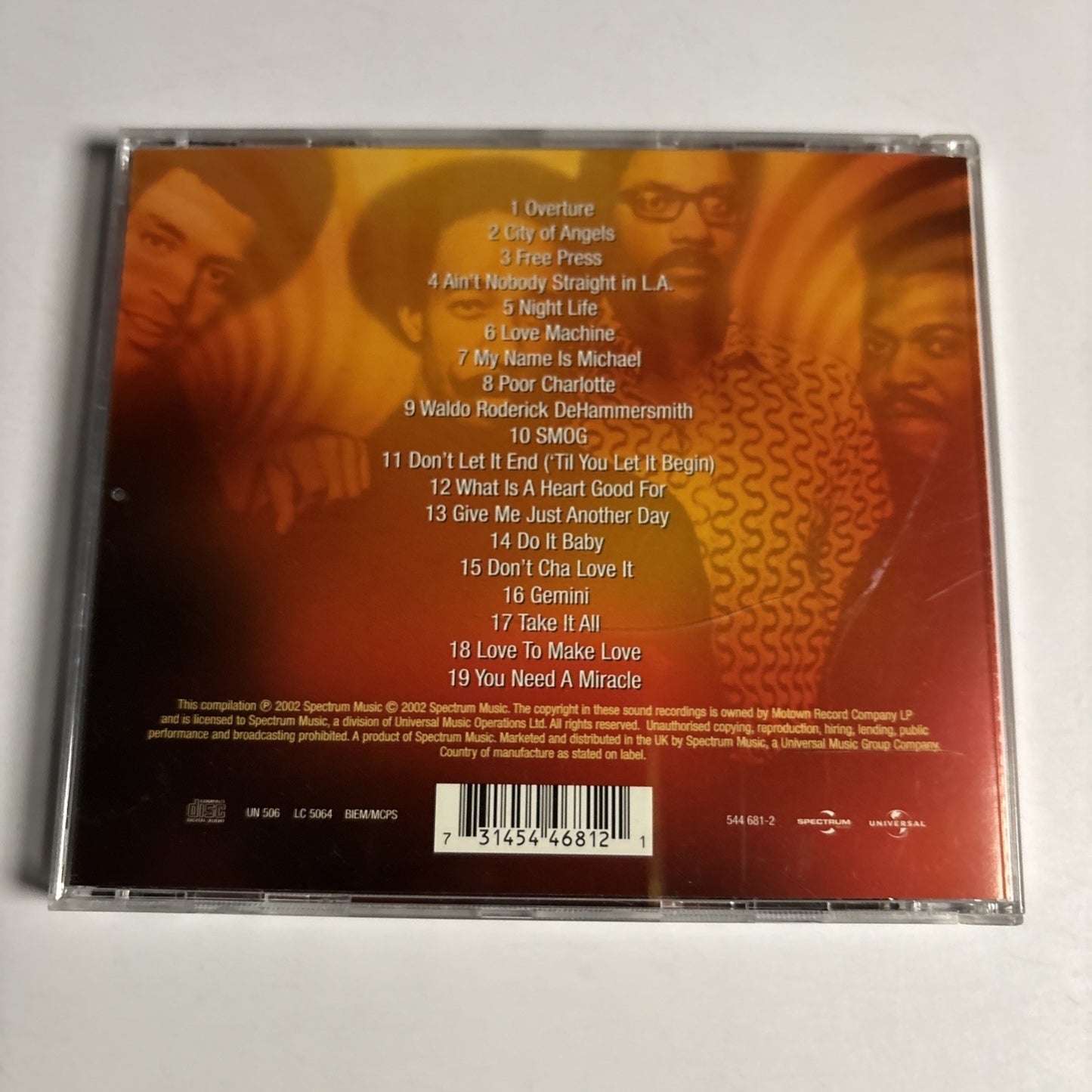The Miracles – Collection (CD, 2002) UK 544 681 2