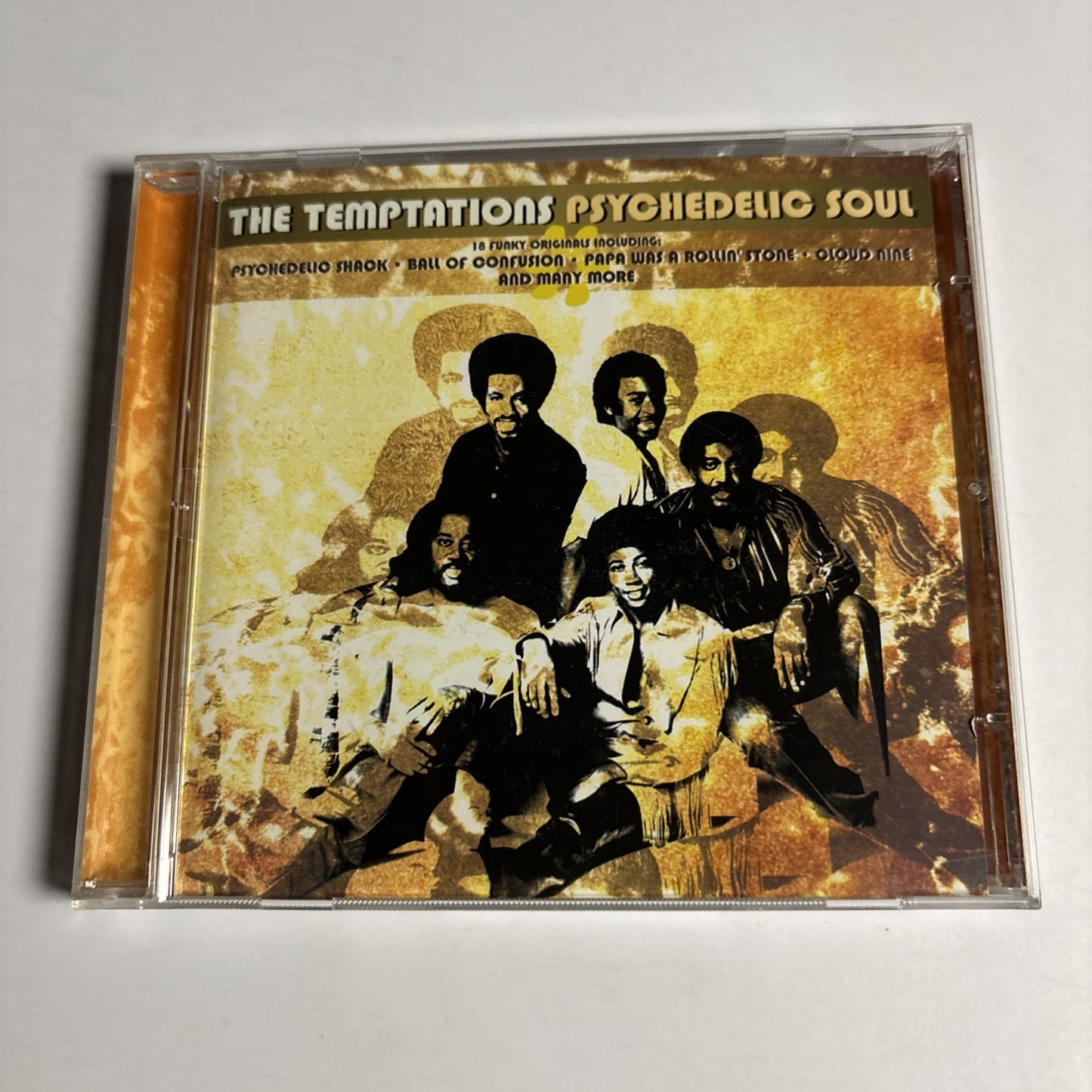 The Temptations – Psychedelic Soul (CD, 2000) UK 544 255-2
