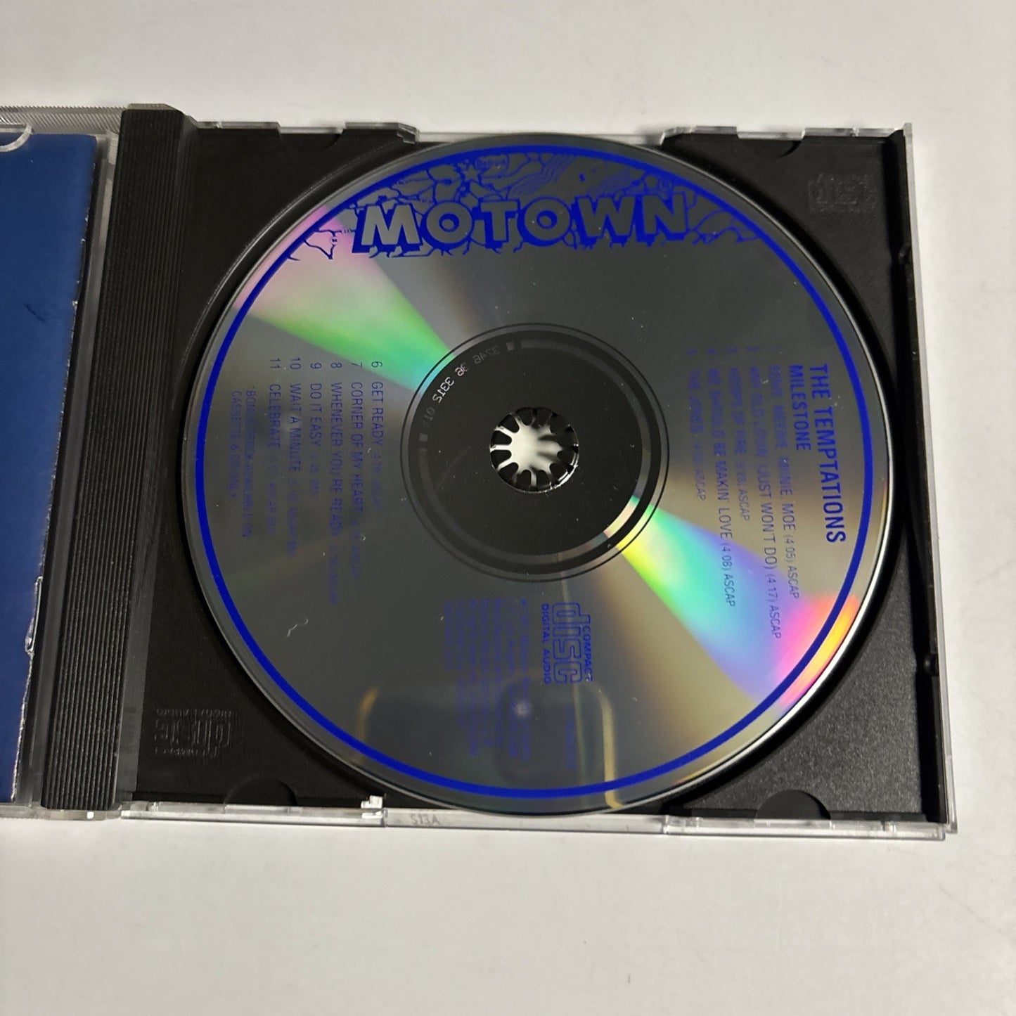 The Temptations – Milestone (CD, 1991) US 3746363312
