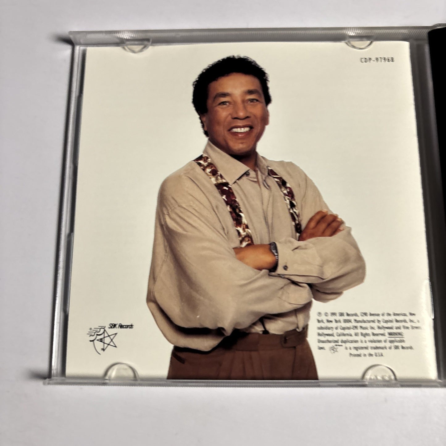 Smokey Robinson – Double Good Everything (CD, 1991) US CDP-97968