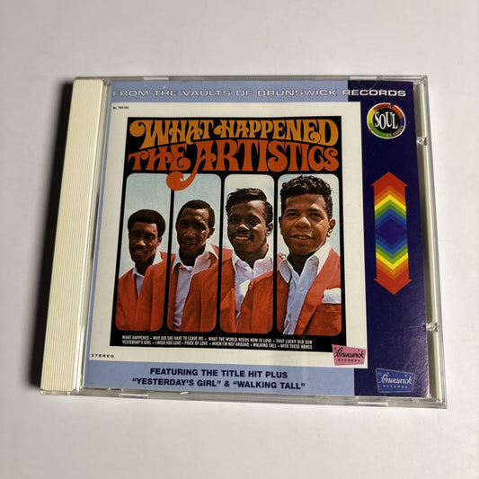 The Artistics – What Happened (CD, 2000) US BRC 35009-2