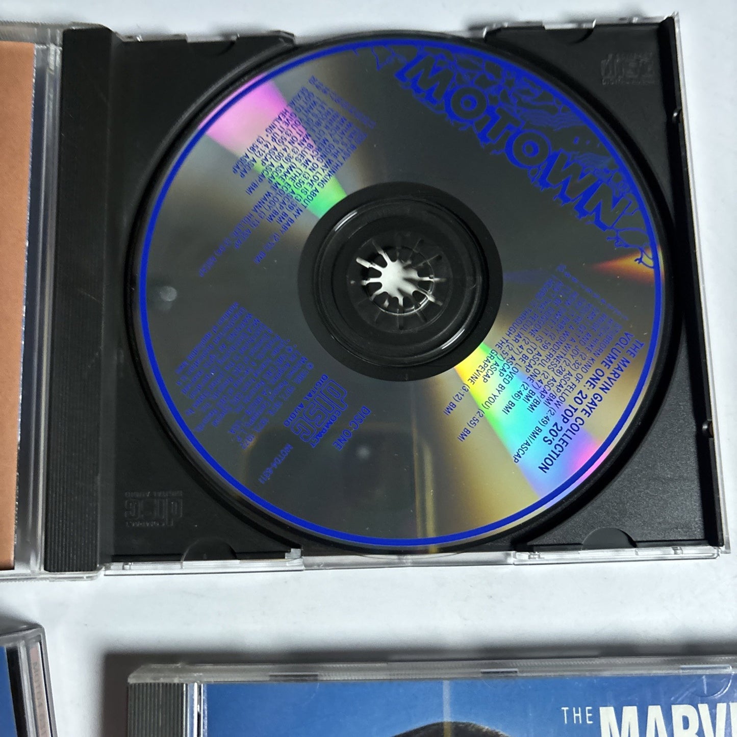 Marvin Gaye – The Marvin Gaye Collection (CD Box Set, 1990) US MOTD4-6311