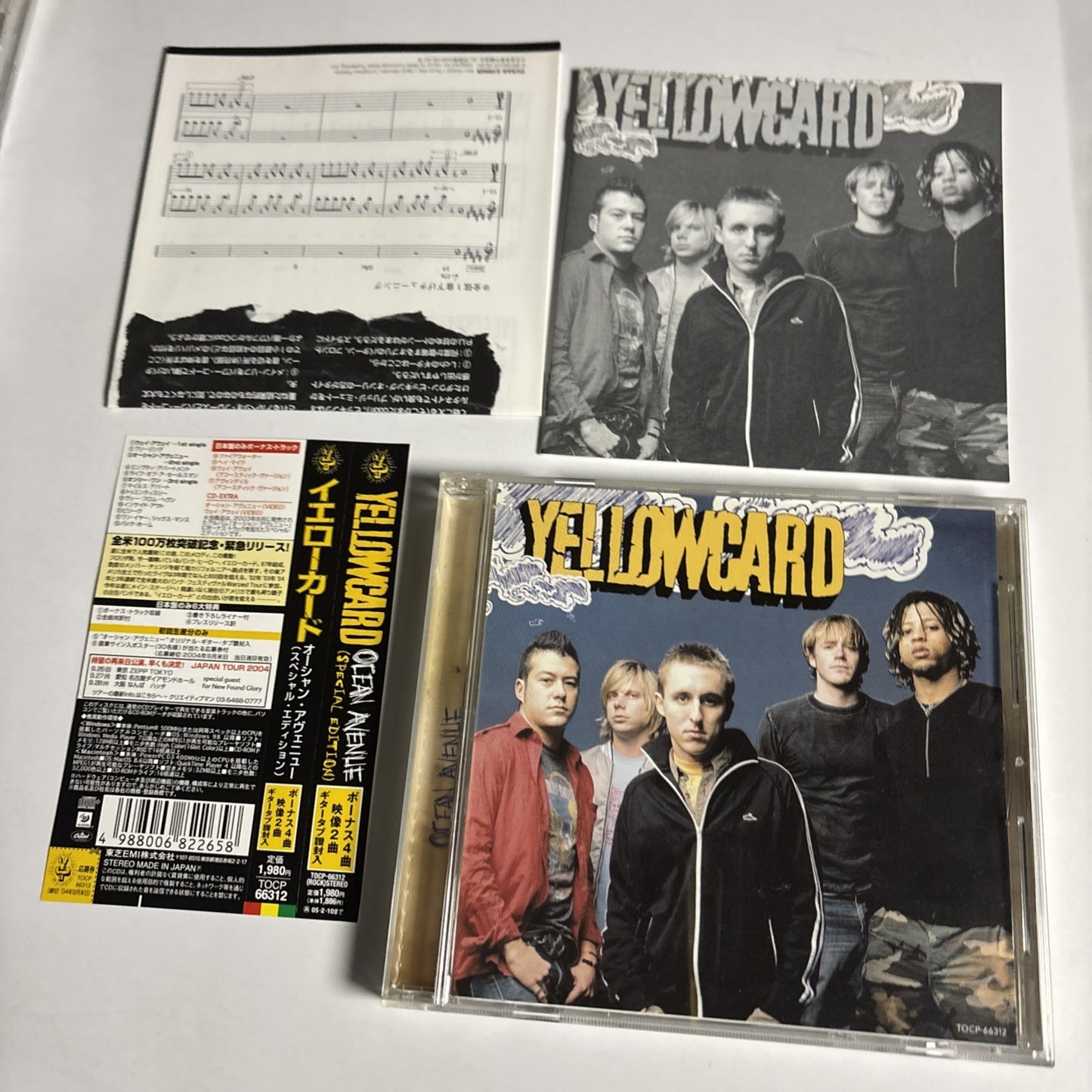 Yellowcard – Ocean Avenue (CD, 2004) Japan Bonus Track Obi TOCP-66312