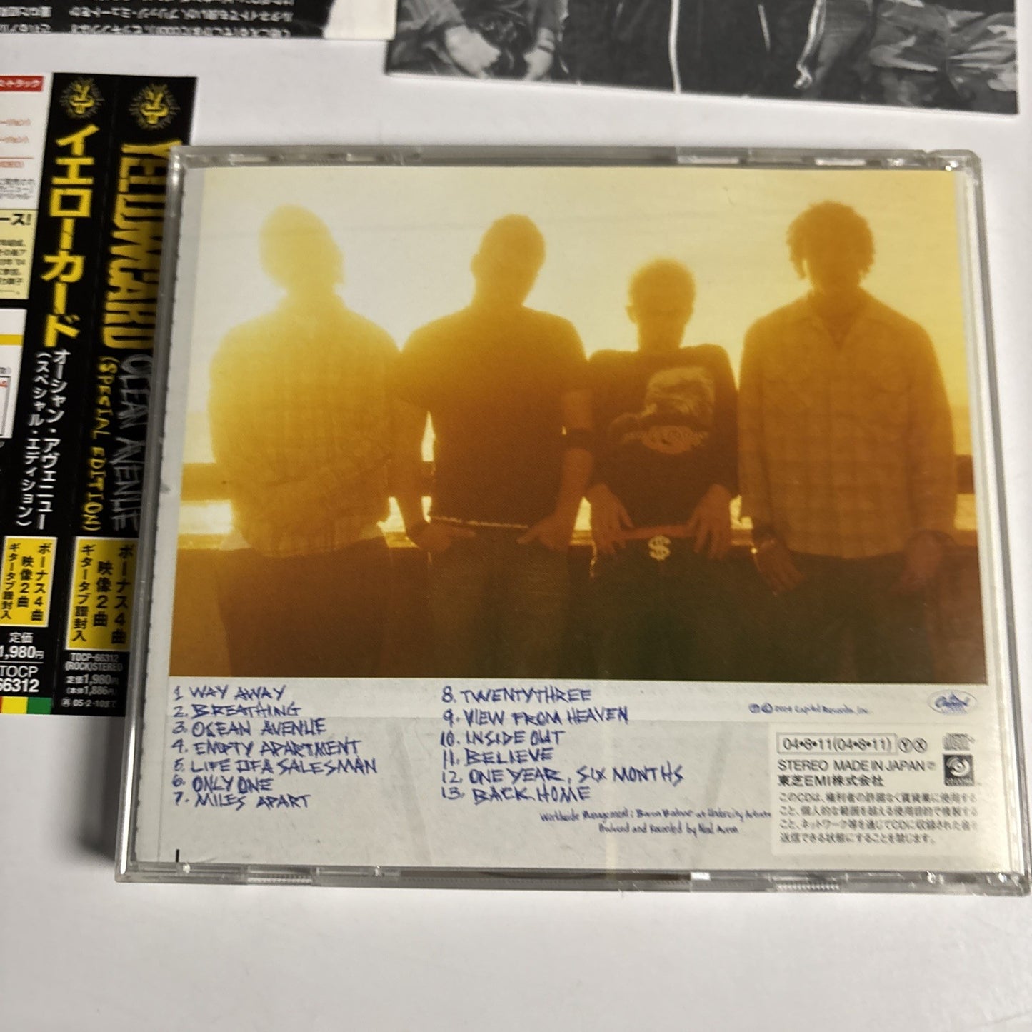 Yellowcard – Ocean Avenue (CD, 2004) Japan Bonus Track Obi TOCP-66312
