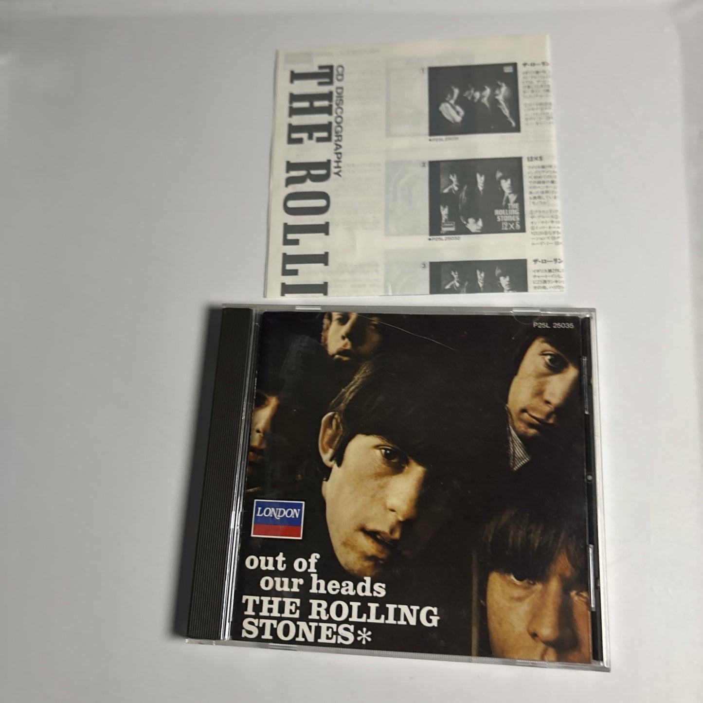 The Rolling Stones – Out Of Our Heads (CD, 1989) Japan P25L 25035