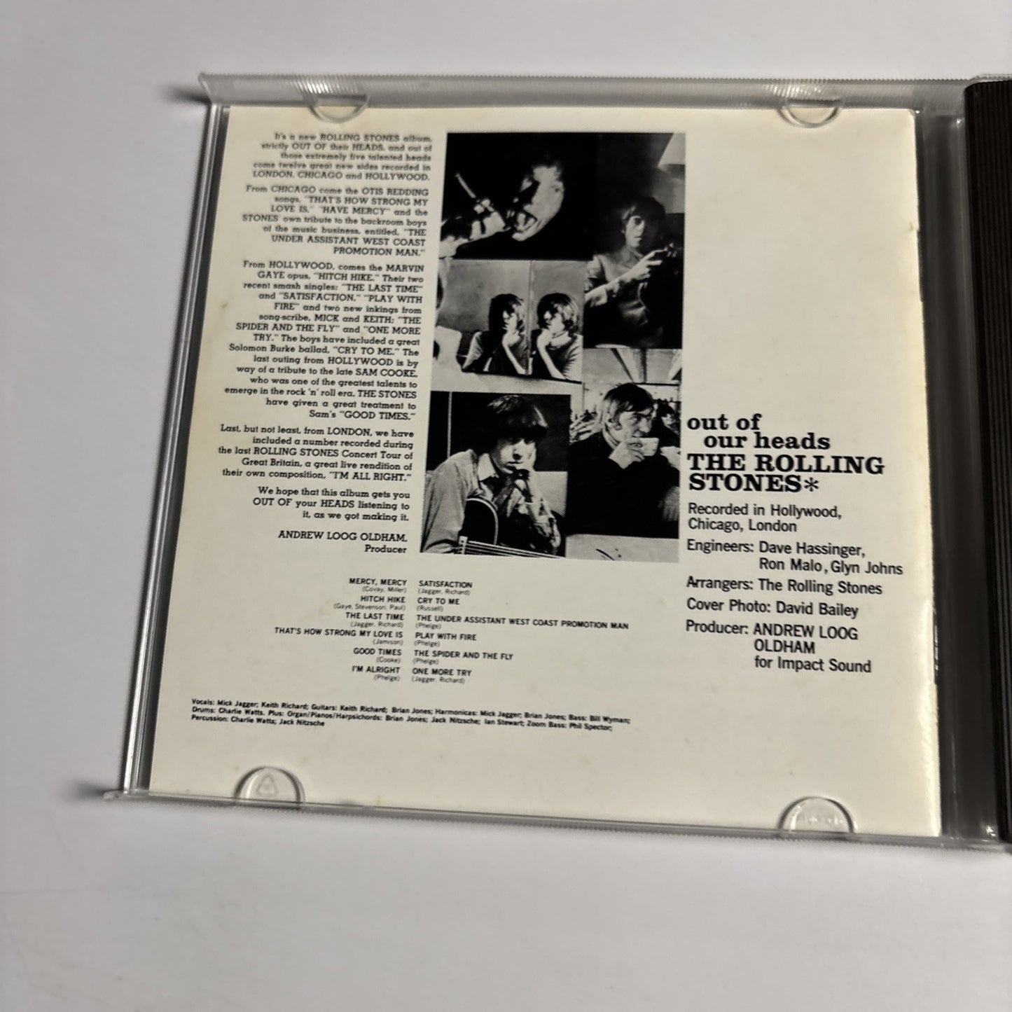 The Rolling Stones – Out Of Our Heads (CD, 1989) Japan P25L 25035