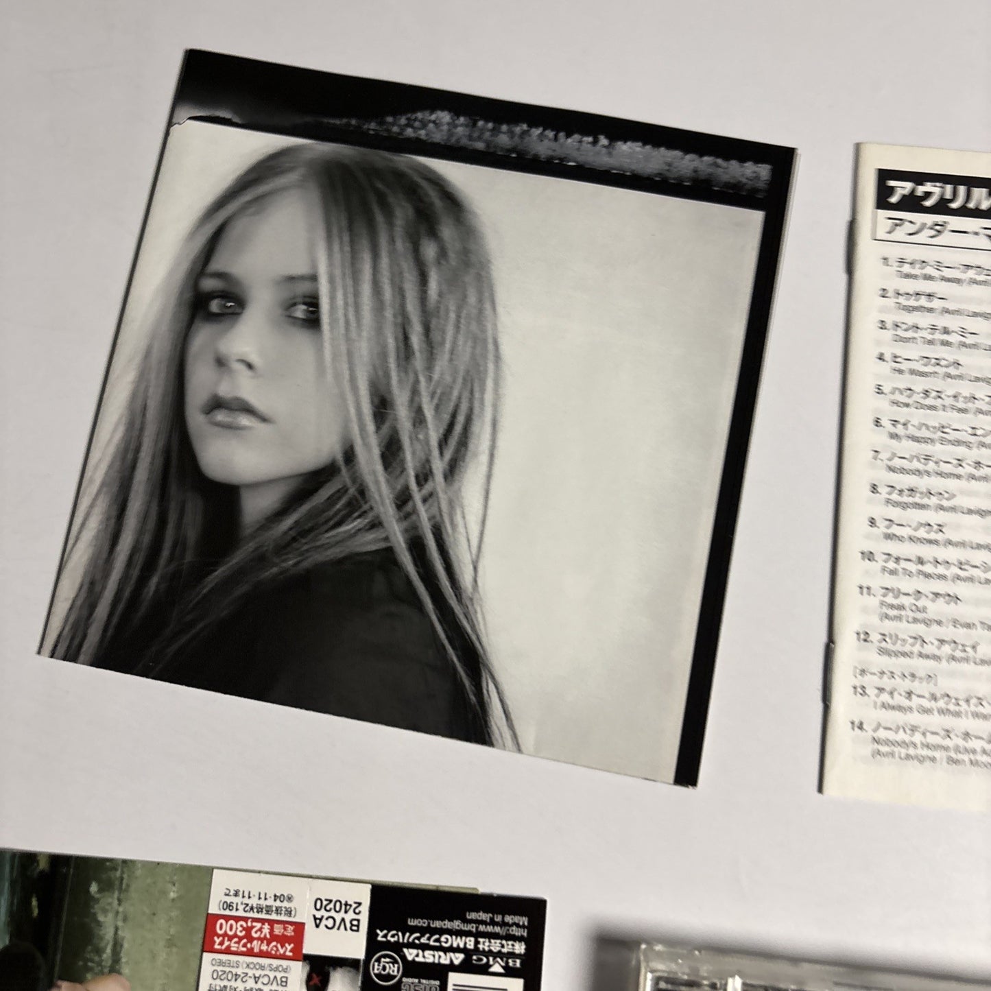 Avril Lavigne – Under My Skin  (CD, 2004) Japan Bonus Track Obi Sticker